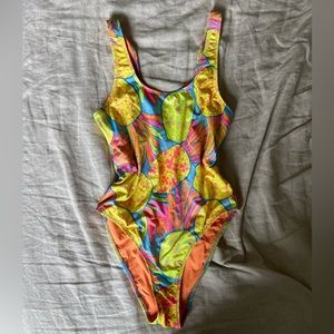 Chubbies One Piece Swimsuit, Small, Never Worn